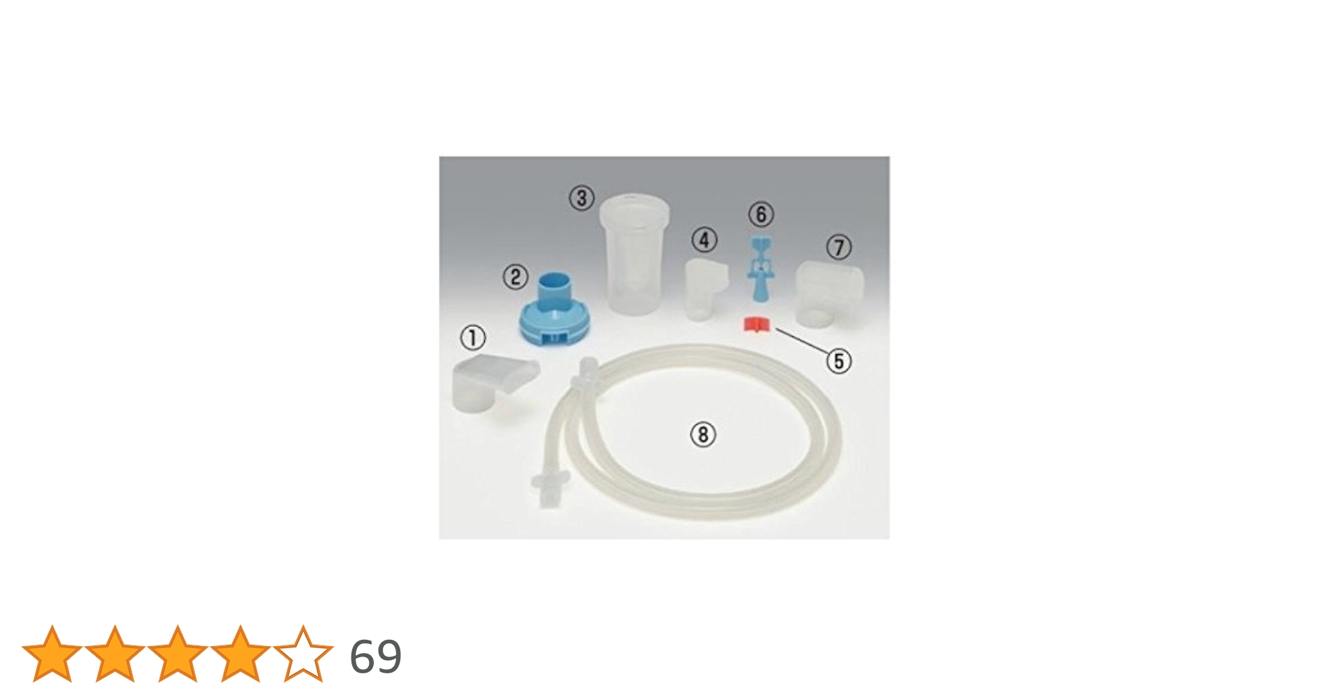 ネブライザー ネブライザー 吸入器ミリコンキューブ (Cube) KN-80S 家庭用